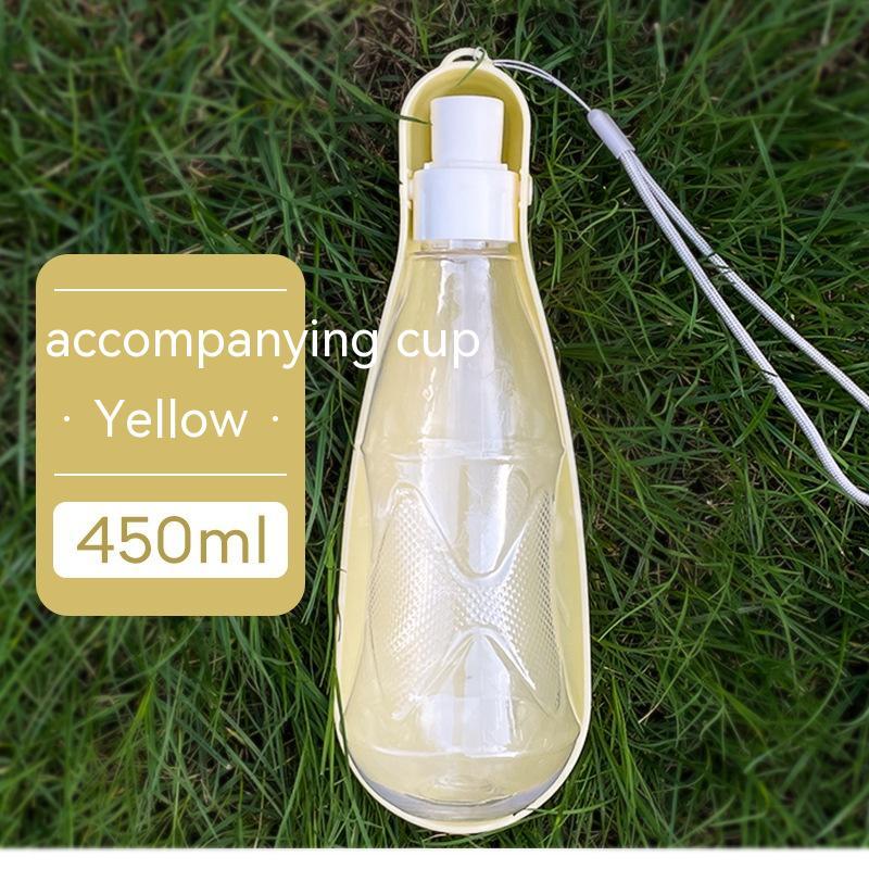 Foldable Dog Water Bottle for Walks, Trips, and Travel