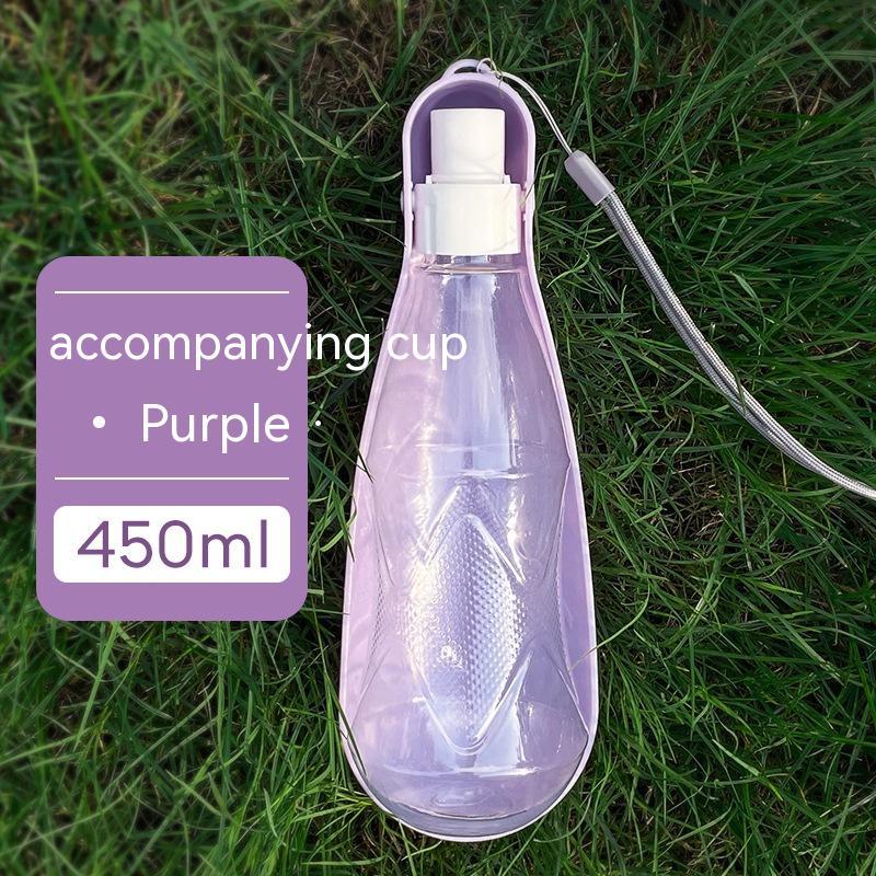 Foldable Dog Water Bottle for Walks, Trips, and Travel