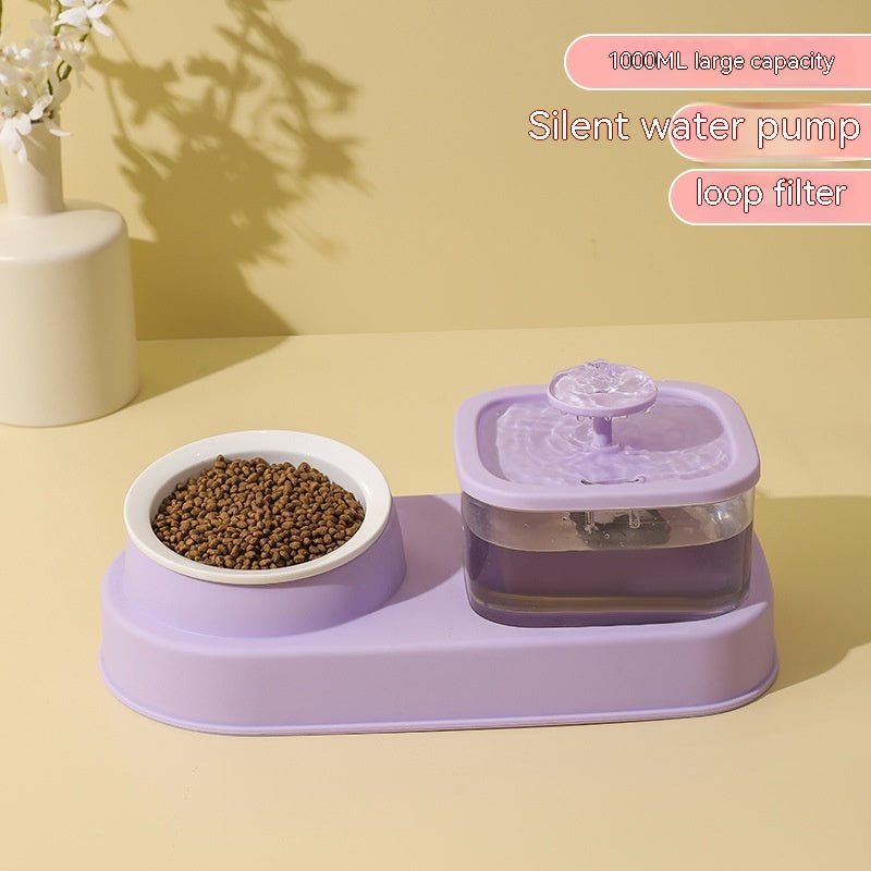 Pet Smart Water Dispenser Dry Wet Separation Automatic