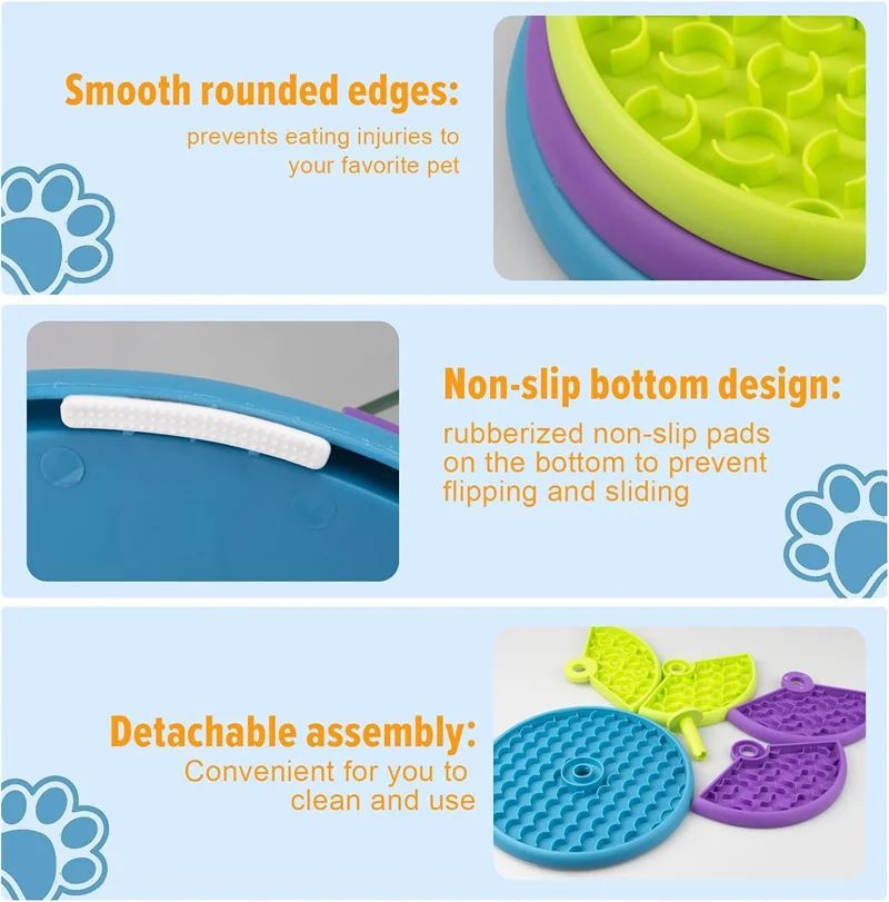 Puzzle Slow Food Bowl to Stop Fast, Messy Eating